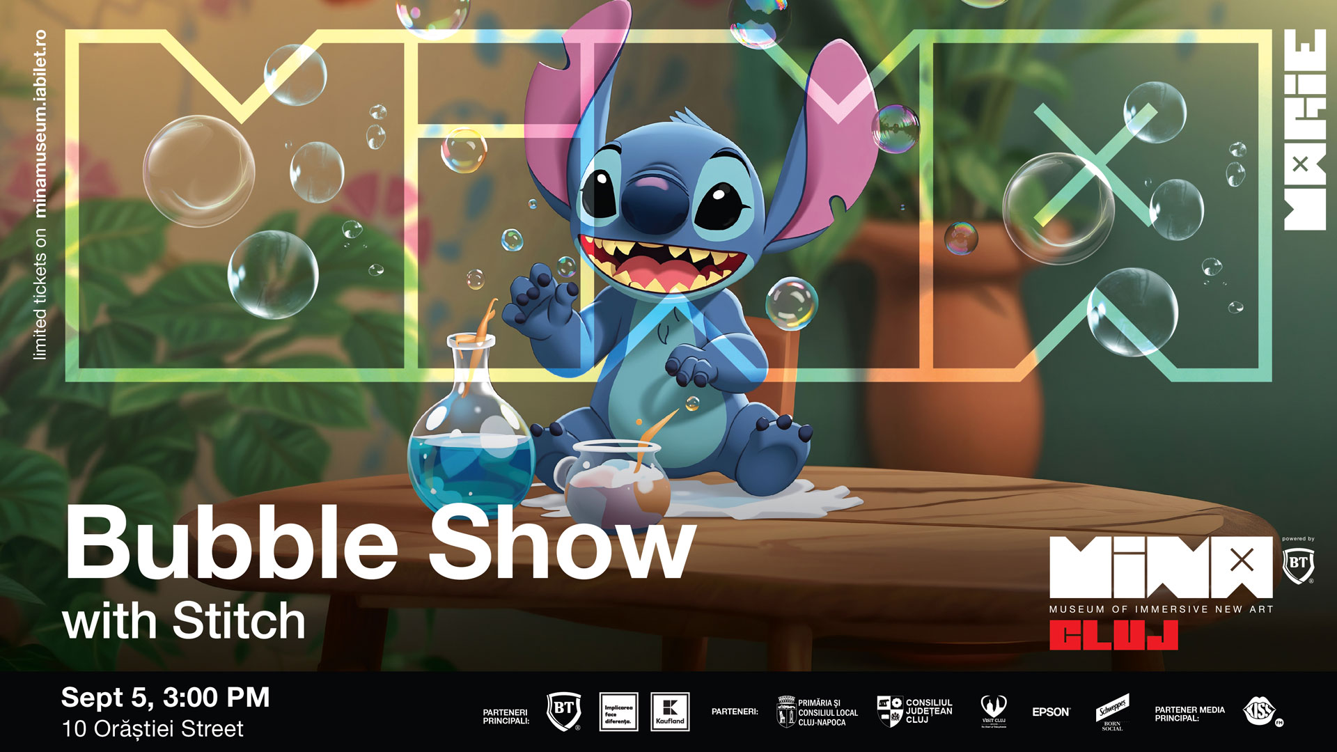 Bubble Show &ndash; The Magic of Soap Bubbles - mina museum